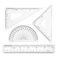 6 Pulgadas De Matemáticas Geometría Herramienta Regla...