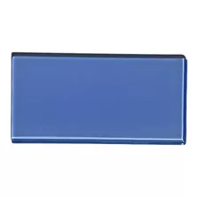 Kit C/2m² Pastilha Subway Tile 7,5x15cm - Azul Ref140