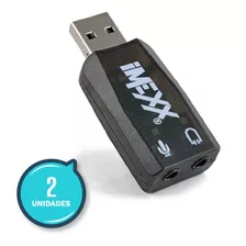 Tarjeta De Sonido 5.1 Usb 2.0 Imexx Ime-40792