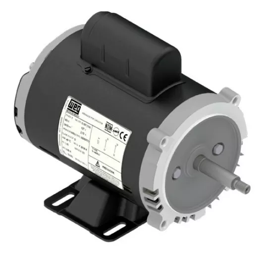 Motor Electrico Monofasico Weg Msl1j De 1 Hp En Baja 1750rpm