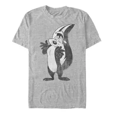 Looney Tunes & Tall Pepe La Pew Camiseta De Manga Corta Para