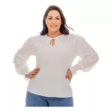 Camisa Camisete Bata Plus Size Blusa Meia Estação Exclusivas