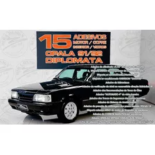 Kit 15 Adesivos Gm Opala Diplomata 4.1g Automatico 1991 1992