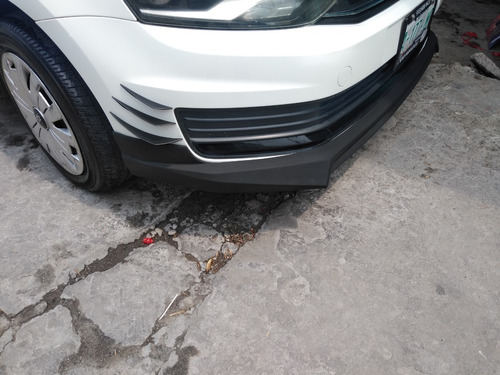 Spoyler Vw Delantero Vento 16 - 19 Deportivo Bumper Lip Fv Foto 4