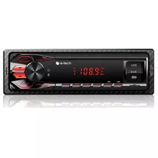 Radio Automotiv E-tech Premium Bluetooth Usb Aux Sd Controle