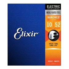 Cuerdas Elixir Para Guitarra Electrica Nanoweb 10/52