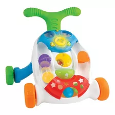 Andador Caminador Winfun Interactivo Luces Musica Juguete Color Blanco