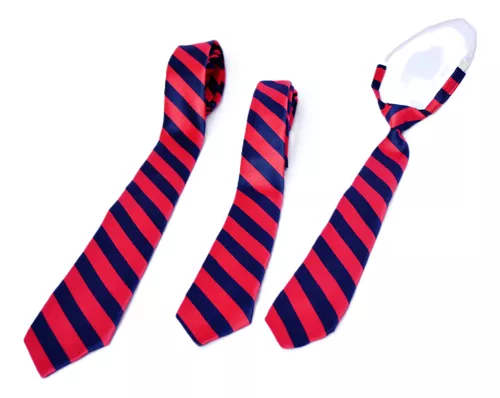 Primera imagen para búsqueda de corbata azul escolar