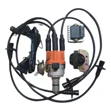 Kit Ignição Eletrônica Fusca + Jg Cabos De Vela Sensor Hall