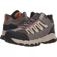 Tenis Industriales Skechers Con Casquillo P /hombre Brown