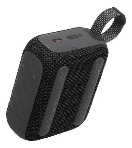 Bocina Portátil Jbl Go 4 Bluetooth, Negro