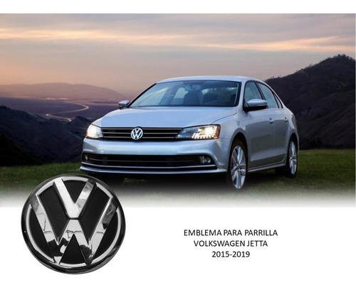 Emblema Para Parilla Volkswagen Jetta 2015-2019 Foto 2