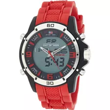 Sport Us9534 Reloj Analógico Digital Para Hombre Con Banda