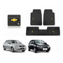 Kit Tapetes 3pz Logo Chevrolet Corsa Hb 2003 - 2008 2009