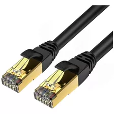 Cable Plano Ethernet Rj45 Cat 8 De Internet 40 Gbps Sftp 1m