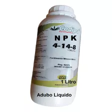Adubo Liquido Npk Completo Foliar Solo Milho Horta 1 Litro