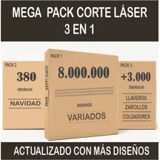 Mega Pack Gold Vectores Para Corte Láser 3 En 1 + Regalos