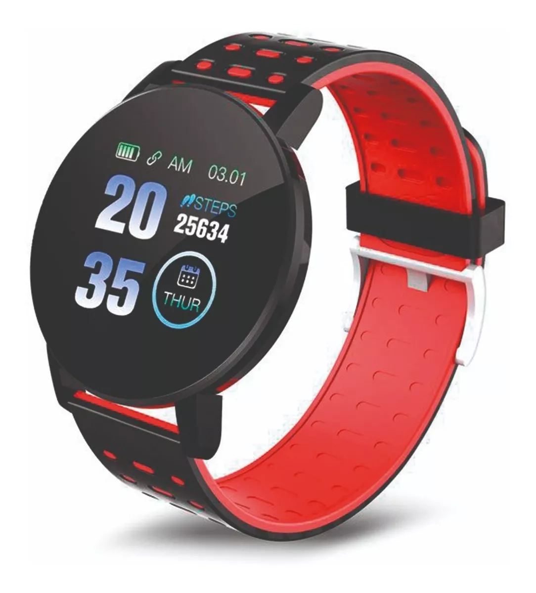 Smartwatch Reloj Fitness Cardiaco Calorias 1 Año De Garantia