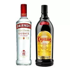 Pack Ruso Negro Vodka Smirnoff 750ml + Kahlua 750ml