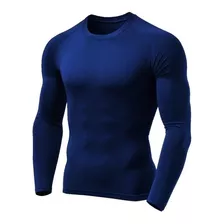 Camisa Térmica Masculina Proteção Solar 50+ Tecido Uv Gelado