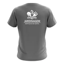 Camiseta Jardineiro Jardim Uniforme Profissional Trabalho