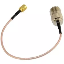 Pigtail Sma Macho Para Uhf So-239 - Para Receptor Sdr - 15cm