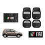 Kit 3 Emblemas Abarth Fiat 500 Mobi Uno Palio Accesorios