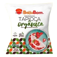 Kit 6x: Tapioca Orgânica Sem Glúten Beijubom 420g