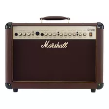 Marshall As50d Amplificador Guitarra Electroacustica 50w Color Café