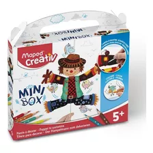 Set Creativo Mini Box Paper Toy Marioneta Maped Creativ