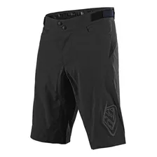 Bermuda Troy Lee Flowline Short Shell Charcoal