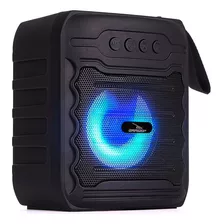 Caixa De Som Bluetooth Portátil Potente Usb Sd Fm P2 10w Led