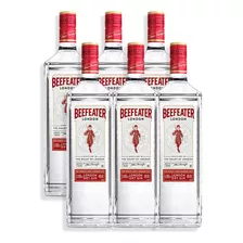 Gin Beefeater London Dry Distilled In London 1000ml Caja X6u