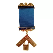 Medalha Homenagem Maçonica Mestre Instalado