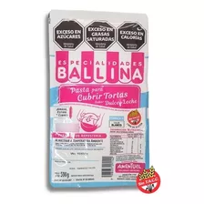 Pasta Cobertura Ballina Formula H Sabor Dulce De Leche 500g 