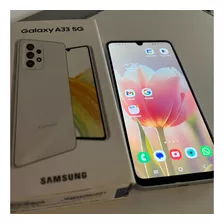 Celular Samsung Galaxy A33 5g Blanco En Caja Original 