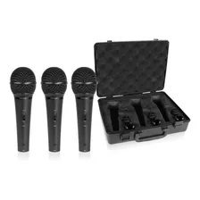 Kit Com 3 Microfones Behringer Xm1800s Garantia 2 Anos