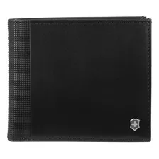 Billetera Altius Alox Deluxe Bi-fold Color Negro, Victorinox