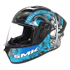 Casco Integral Smk Stellar Samurai Visor Simple