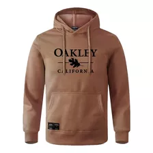 Blusa Moletom Oakley Califórnia Com Capuz Ótima Qualidade