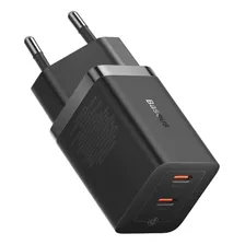 Carregador Turbo Baseus Gan5 Pro Macbook Usb-c + Usb-c 40w