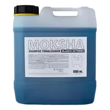 Shampoo Moksha Blanco Extremo X 5lt Fragancia Unica