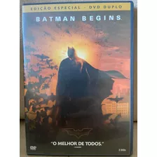 Dvd Duplo Batman Begins Edição Especial Christopher Nolan