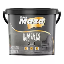 Efeito Cimento Queimado Maza 3 Em 1 Piso Box Azuleijo 5,6kl 