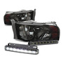 Conjunto Faros Halgenos Dodge Ram 1500-3500 94-02 Dodge Dynasty