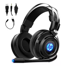 Audífonos Headphones Gamer Hp 200 Con Microfono Over-ear