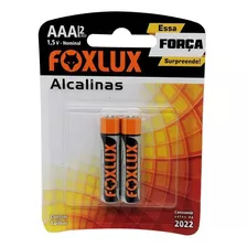 Kit Pilha Foxlux Alcalina Palito Aaa 10x2 - Com 20 Unidades