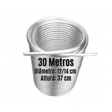 Serpentina Dupla Chopeira - Aluminio 30 Metros