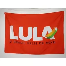 Bandeira Partido Dos Trabalhadores Pt Lula 1,5x1m 24h