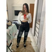 Calça Jeans Mom